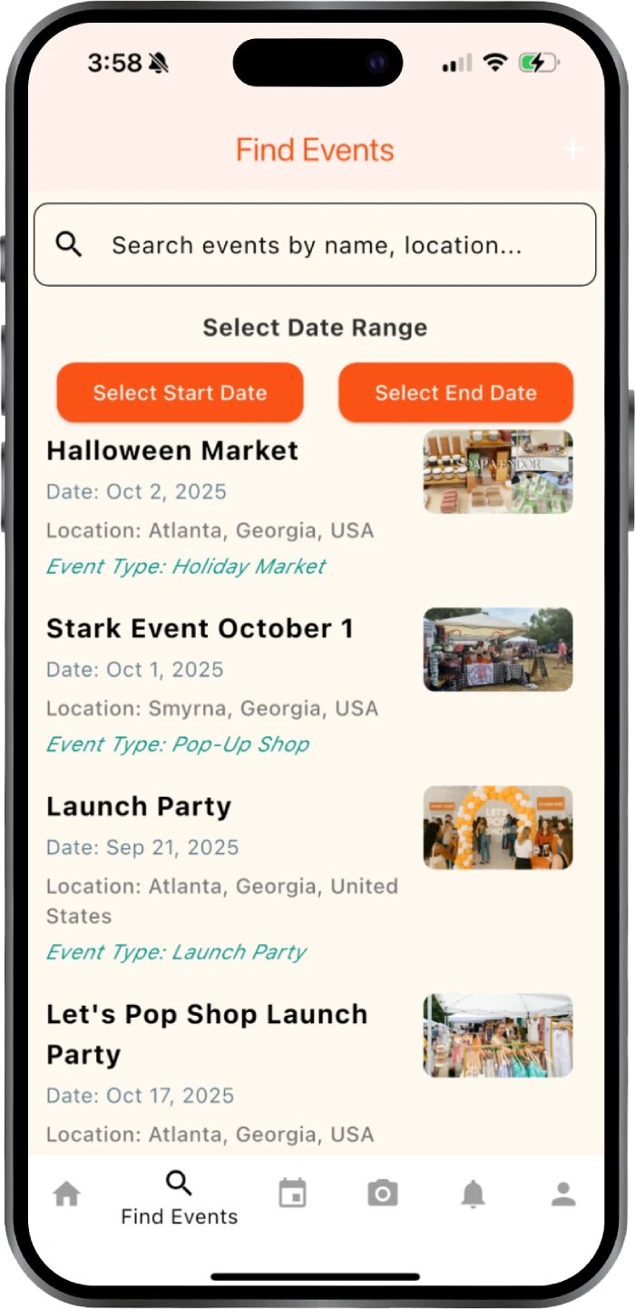 Find Events