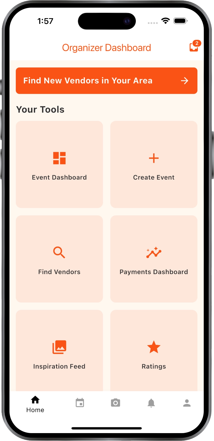 Organizer Dashboard