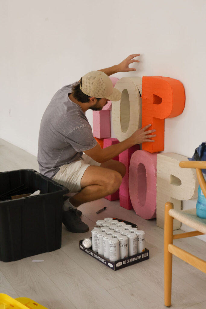 Pinata sign setup